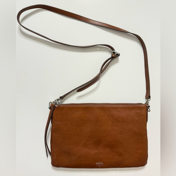 Fossil Kinley Leather Crossbody Bag - Picture 1 of 6